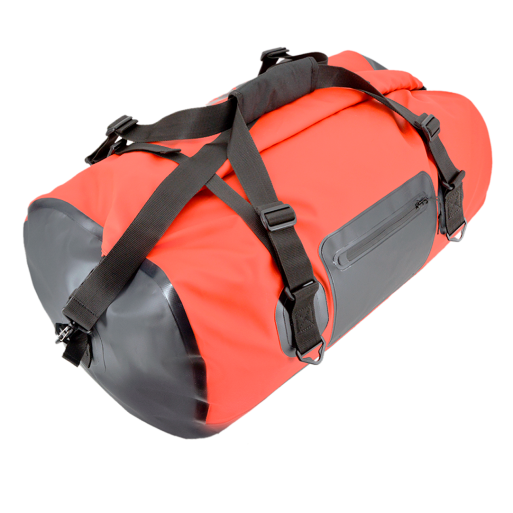 Гермосумка Combi 80л Красный/Черный